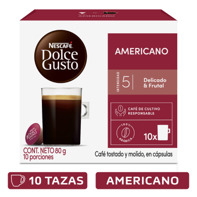 Cápsulas de Café Americano