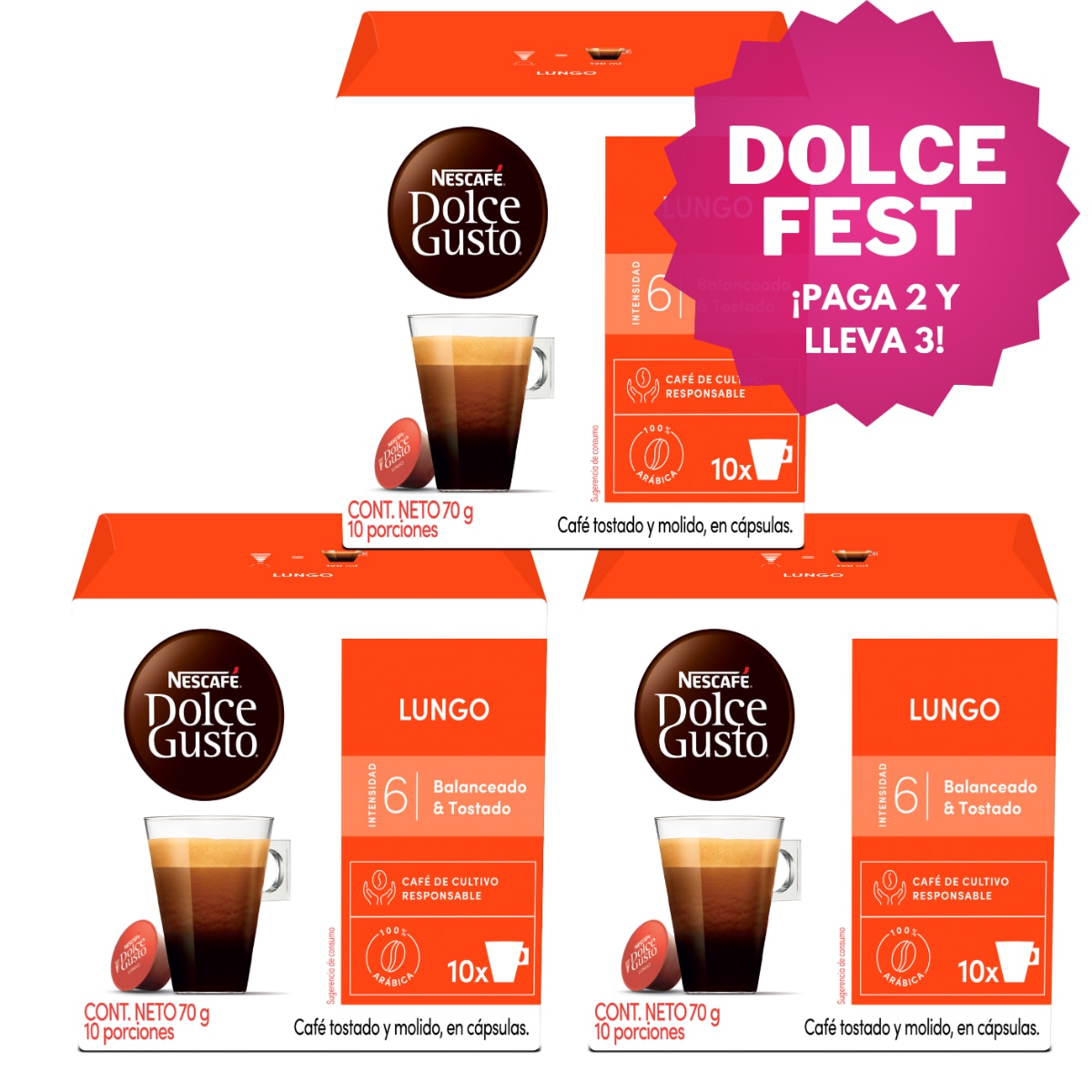 LUNGO PAGUE 3 LLEVE 4