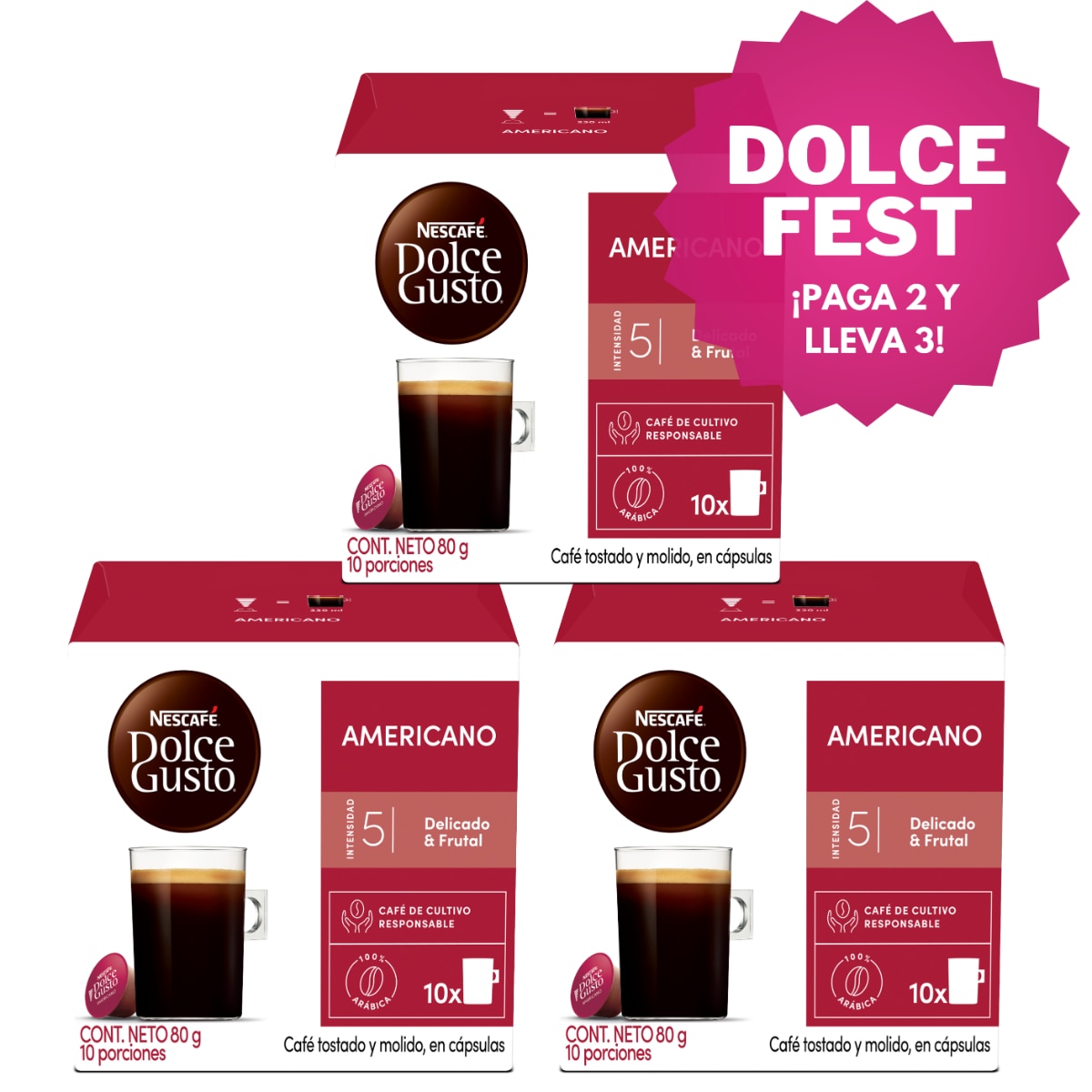 AMERICANO PAGUE 2 LLEVE 3