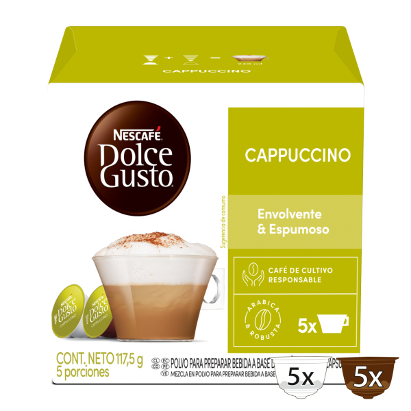 Cápsulas de Cappuccino | NESCAFÉ® Dolce Gusto®