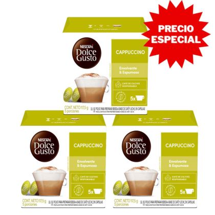CAPPUCCINO PACK X3 - 30 CÁPSULAS
