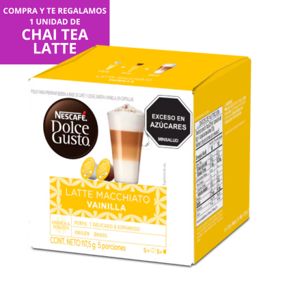 Latte Macchiato Vanilla 10 c&aacute;psulas