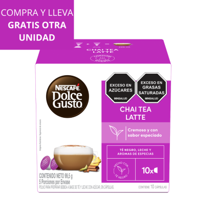  Chai Tea Latte 10 c&aacute;psulas