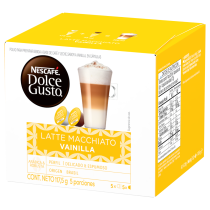 Latte Macchiato Vanilla 10 c&aacute;psulas