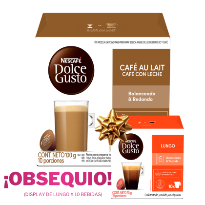 CAFÉ AU LAIT GRATIS LUNGO