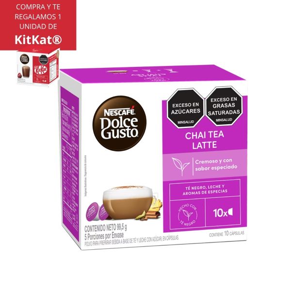  Chai Tea Latte 10 cápsulas