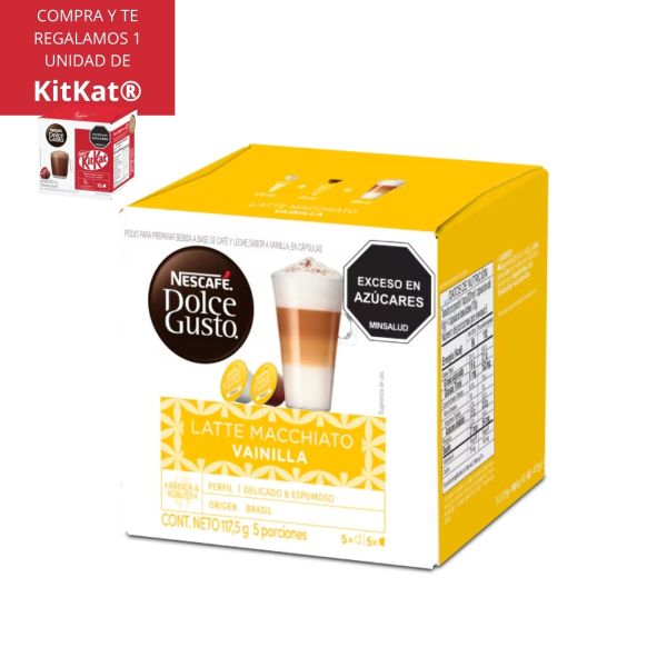 Latte Macchiato Vanilla 10 cápsulas