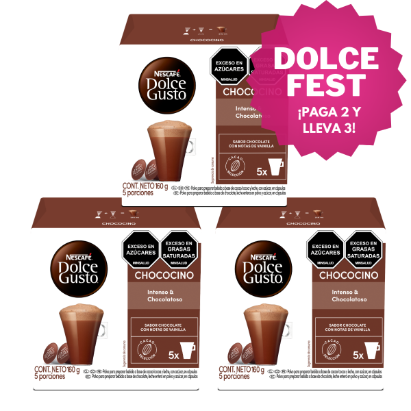 CHOCOCINO PAGUE 2 LLEVE 3