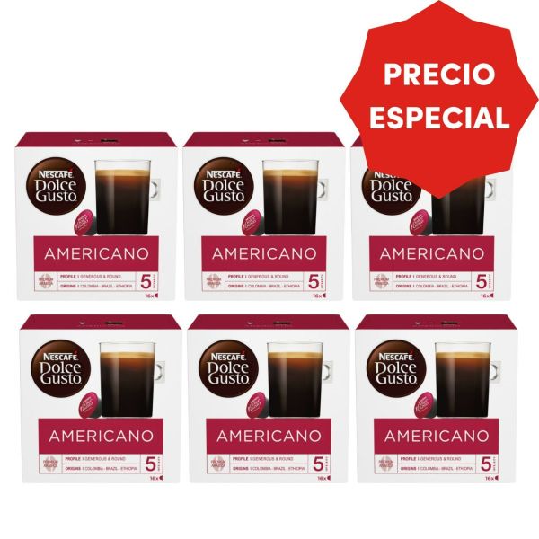 AMÉRICANO PACK X 6 - 60 CÁPSULAS