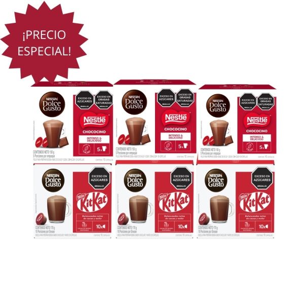 Combo Choco Lovers - 60 Cápsulas
