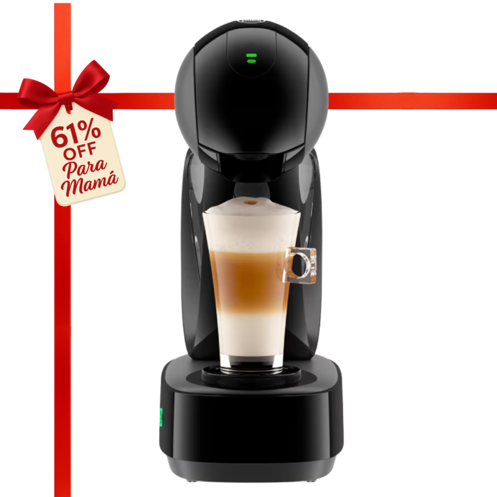 Vista frontal Máquina de Café INFINISSIMA TOUCH KRUPS® Negra NESCAFÉ® Dolce Gusto®