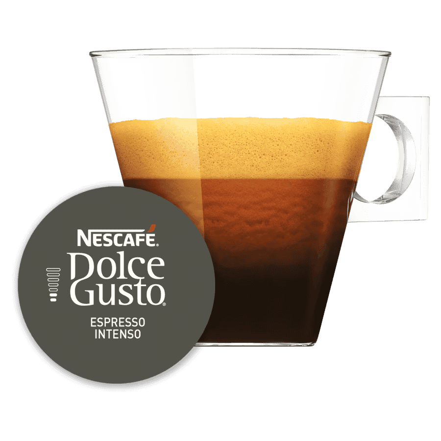 NESCAFÉ® Dolce Gusto® Espresso Intenso cápsula y taza