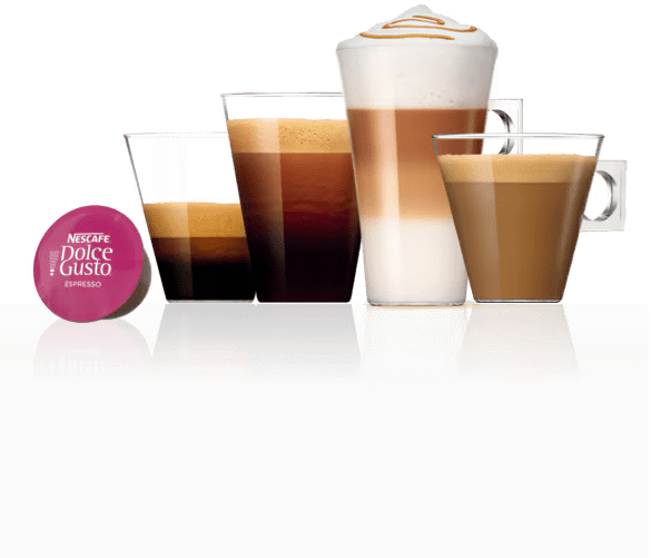 Tazas para bebidas y cápsula ORIGINAL